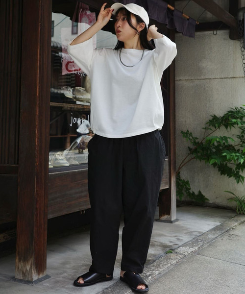 JOURNAL STANDARD - バスクジャージークルーネックプルオーバー　JOURNAL STANDARD セール】バスクジャージー クルーネックスリットプルオーバー（T