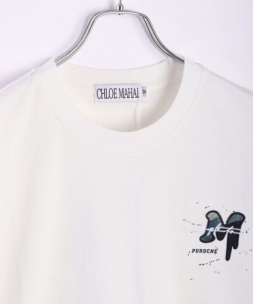 WESTSEA(ウエストシー)の「パッチワークテイスト プリントロゴ 半袖Tシャツ(Tシャツ/カットソー・メンズ・ブラック/ホワイト・M/L/XL)」の12枚目の写真