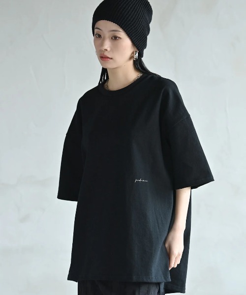 funda mine（ファンダマイン）の「【日本製】UNISEX マインドTシャツ（Tシャツ/カットソー・レディース・ブラック/ホワイト・02/01）」の9枚目の写真