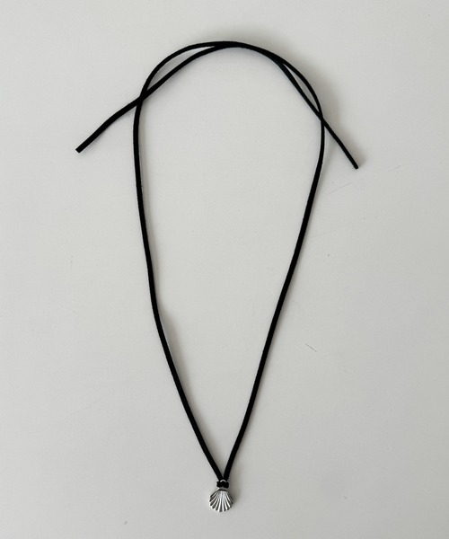 CANAL JEAN（キャナルジーン）の「Pt　Shell stringチョーカー（チョーカー・レディース・ブラック・ONE SIZE）」の7枚目の写真