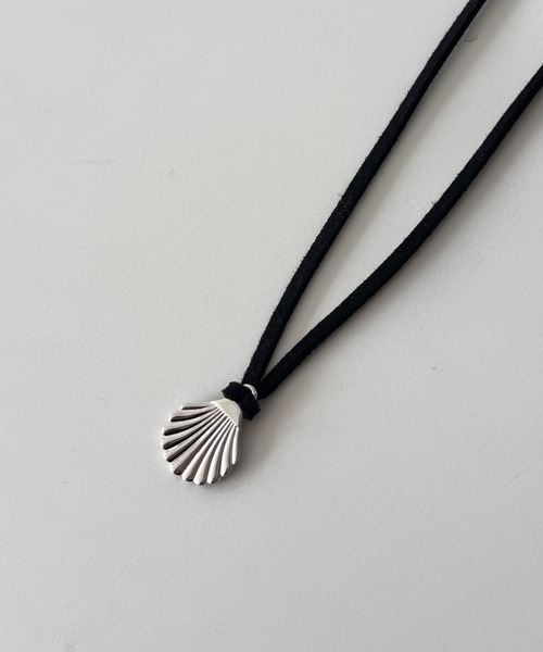 CANAL JEAN（キャナルジーン）の「Pt　Shell stringチョーカー（チョーカー・レディース・ブラック・ONE SIZE）」の8枚目の写真