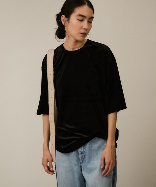 セール】トリアセベロアボックスTシャツ［セットアップ対応］（Tシャツ