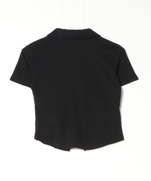 paravion（パラビオン）の「フロントギャザーデザイントップス（Tシャツ/カットソー・レディース・ブルー/ブラック/ホワイト/ブラウン/ピンク/ベージュ・FREE）」の21枚目の写真