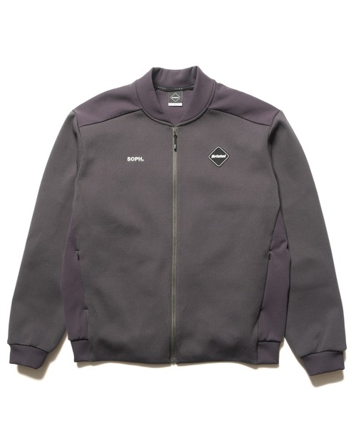 F.C.Real Bristol(エフシーレアルブリストル)の「QUARTER KNIT BLOUSON(ブルゾン・メンズ・ブラック/ブラウン・MEDIUM/SMALL/X-LARGE/LARGE/XX-LARGE)」の1枚目の写真