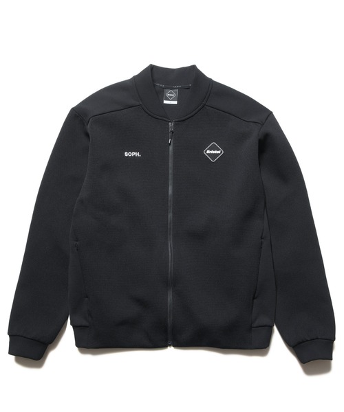 F.C.Real Bristol(エフシーレアルブリストル)の「QUARTER KNIT BLOUSON(ブルゾン・メンズ・ブラック/ブラウン・MEDIUM/SMALL/X-LARGE/LARGE/XX-LARGE)」の2枚目の写真