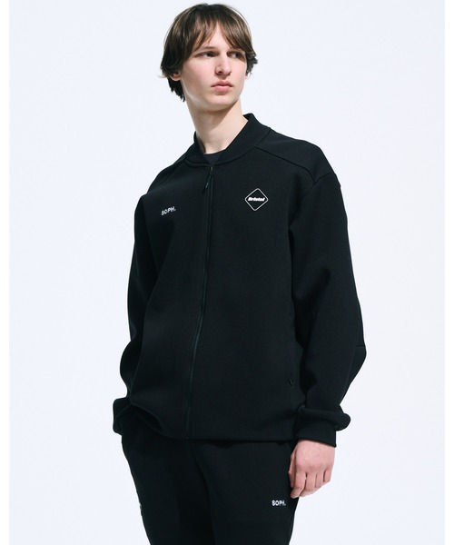 F.C.Real Bristol(エフシーレアルブリストル)の「QUARTER KNIT BLOUSON(ブルゾン・メンズ・ブラック/ブラウン・MEDIUM/SMALL/X-LARGE/LARGE/XX-LARGE)」の3枚目の写真