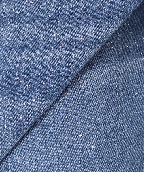 U by SPICK&SPAN(ユーバイスピックアンドスパン)の「グリッタールーズバギーデニム(デニムパンツ・レディース・ブルー・36/38/34)」の18枚目の写真