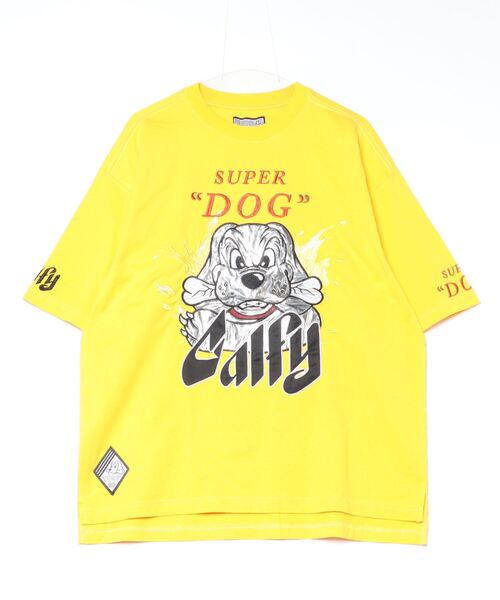 GALFYガルフィー　カットソー　フリーサイズ セール】『GALFY/ガルフィー』SUPER DOG Tee（Tシャツ