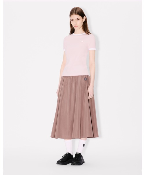 KENZO（ケンゾー）の「'Boke Flower 2.0' エンブロイダリー リブ Tシャツ（Tシャツ/カットソー・レディース・ピンク系その他・SMALL/MEDIUM/LARGE）」の4枚目の写真
