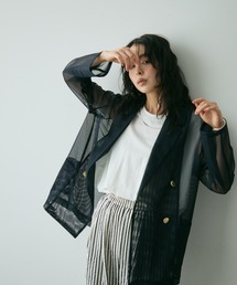メッシュシアーテーラードJK