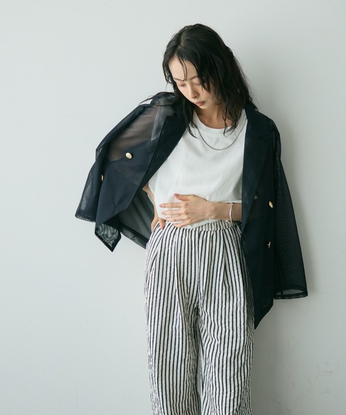 プラージュ ⭐︎リネンテーラードJK⭐︎ セール】 【Oggi6月号掲載/速乾性/接触冷感】シアータンブラー