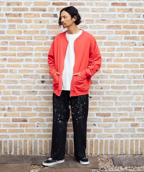 B:MING by BEAMS（ビーミングバイビームス）の「ペイント ベイカー パンツ（その他パンツ・メンズ・ブラック/オリーブ・S/M/L/XL）」の15枚目の写真