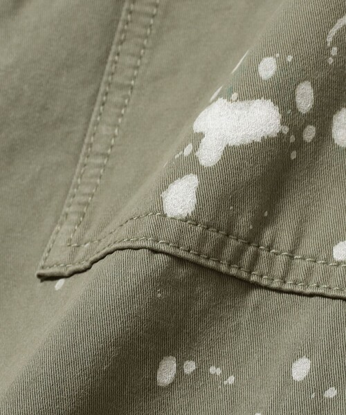 B:MING by BEAMS（ビーミングバイビームス）の「ペイント ベイカー パンツ（その他パンツ・メンズ・ブラック/オリーブ・S/M/L/XL）」の12枚目の写真