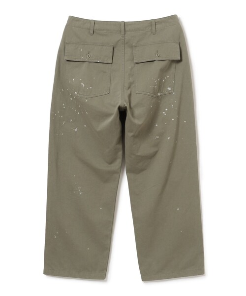 B:MING by BEAMS（ビーミングバイビームス）の「ペイント ベイカー パンツ（その他パンツ・メンズ・ブラック/オリーブ・S/M/L/XL）」の3枚目の写真