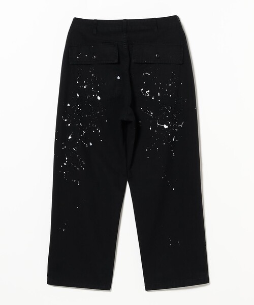 B:MING by BEAMS（ビーミングバイビームス）の「ペイント ベイカー パンツ（その他パンツ・メンズ・ブラック/オリーブ・S/M/L/XL）」の6枚目の写真