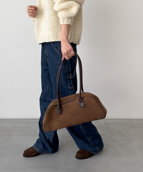 本日限定価格〖新品〗CANALJEAN♡diggity スウェードボストンバッグ diggity スウェードボストンバッグ（ボストンバッグ）｜CANAL JEAN