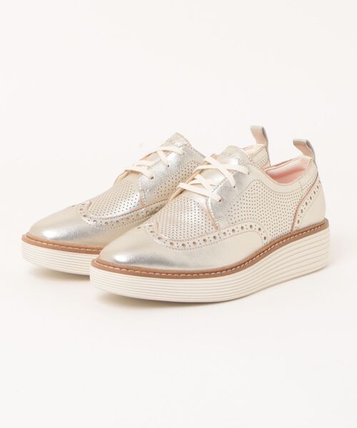 COLE HAAN(コールハーン)の「【COLE HAAN/コールハーン】Platform Wingtip Oxford(ドレスシューズ・レディース・ゴールド・24.0cm/23.5cm/24.5cm)」の12枚目の写真