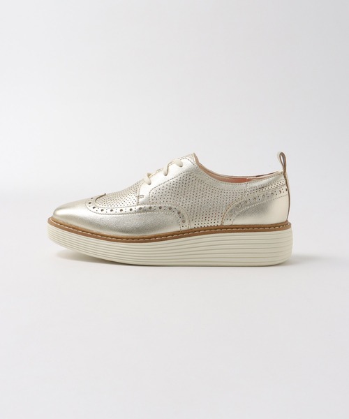 COLE HAAN(コールハーン)の「【COLE HAAN/コールハーン】Platform Wingtip Oxford(ドレスシューズ・レディース・ゴールド・24.0cm/23.5cm/24.5cm)」の3枚目の写真