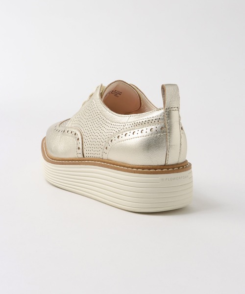 COLE HAAN(コールハーン)の「【COLE HAAN/コールハーン】Platform Wingtip Oxford(ドレスシューズ・レディース・ゴールド・24.0cm/23.5cm/24.5cm)」の9枚目の写真