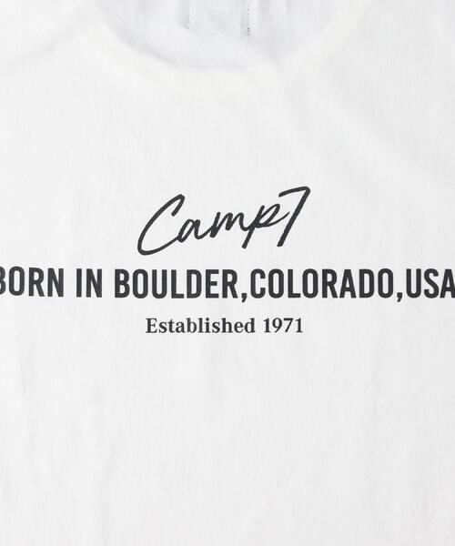 CAMP7(キャンプセブン)の「CAMP7(キャンプ7)【ONE OCEAN】プリントノースリーブTシャツ(タンクトップ・メンズ・ブラック/ホワイト・L/XL/M)」の16枚目の写真