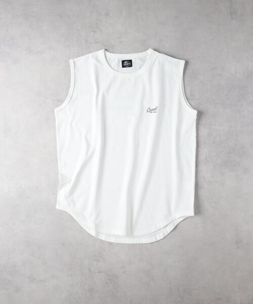 CAMP7(キャンプセブン)の「CAMP7(キャンプ7)【ONE OCEAN】プリントノースリーブTシャツ(タンクトップ・メンズ・ブラック/ホワイト・L/XL/M)」の19枚目の写真