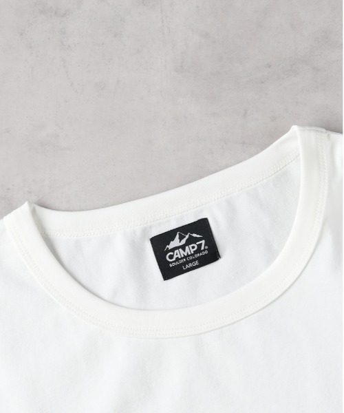 CAMP7(キャンプセブン)の「CAMP7(キャンプ7)【ONE OCEAN】プリントノースリーブTシャツ(タンクトップ・メンズ・ブラック/ホワイト・L/XL/M)」の6枚目の写真