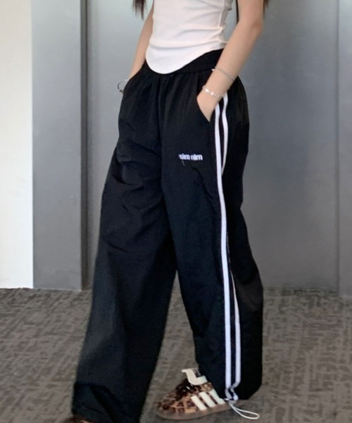 SallyLunn（サリーラン）の「サイドストライプイージーパンツ（その他パンツ・レディース・ホワイト/ネイビー/ブラック/イエロー・LARGE/MEDIUM）」の15枚目の写真