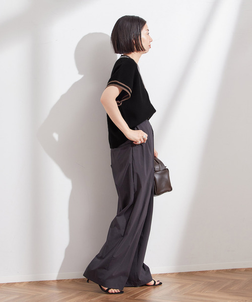 journal standard L'essage(ジャーナルスタンダードレサージュ)の「ラインベスト(ベスト・レディース・ブラック/アイボリー・FREE)」の19枚目の写真