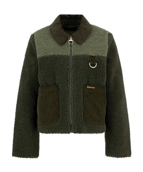 Barbour(バブアー)の「Malena クロップド フリース(レディース)(ブルゾン・レディース・ベージュ/オリーブ・8/10)」の15枚目の写真