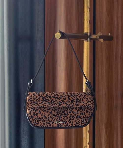 ADD CULUMN(アドカラム)の「(ADD CULUMN)ROLLA S LEOPARD(ショルダーバッグ・レディース・ブラウン・ONE SIZE)」の1枚目の写真