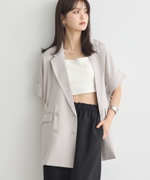 半袖サイドドロストジャケット