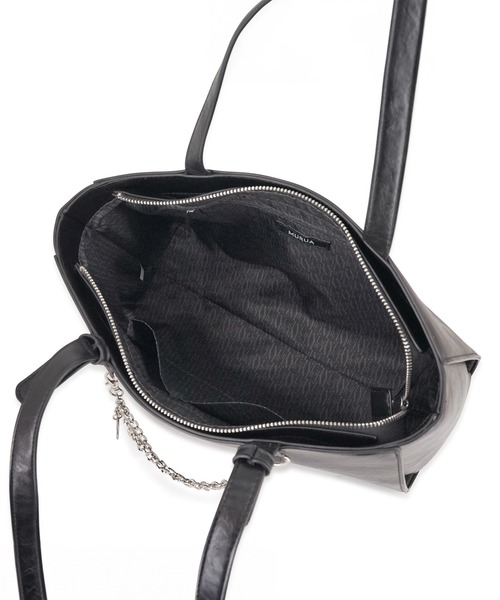 ムルーア（MURUA）/MURUA (ムルーア) トートバッグ A4 MR−B1366 フレームメタル MURUA(ムルーア)トートバッグ A4対応 MR-B1366 フレームメタル（トート