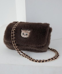 PAUL & JOE ACCESSOIRES (ポール&ジョーアクセソワ)ミニショルダーバッグ PJA-B1282 ファーヌネット