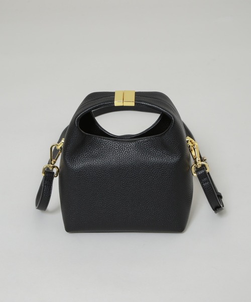 NANO universe（ナノユニバース）の「SINBONO/Vivienne Small クロスボディバッグ（ショルダーバッグ・レディース・ブラック/グレー・FREE）」の4枚目の写真