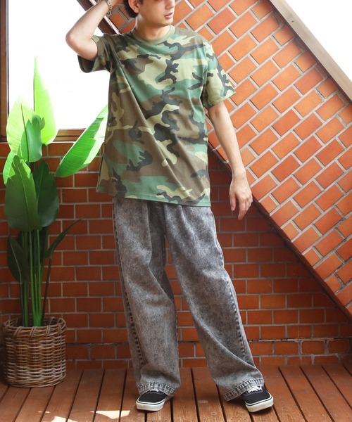 Supreme (シュプリーム)の「Supreme S/S TEE MADE IN USA(Tシャツ/カットソー・メンズ・ウッドランド・MEDIUM)」の5枚目の写真