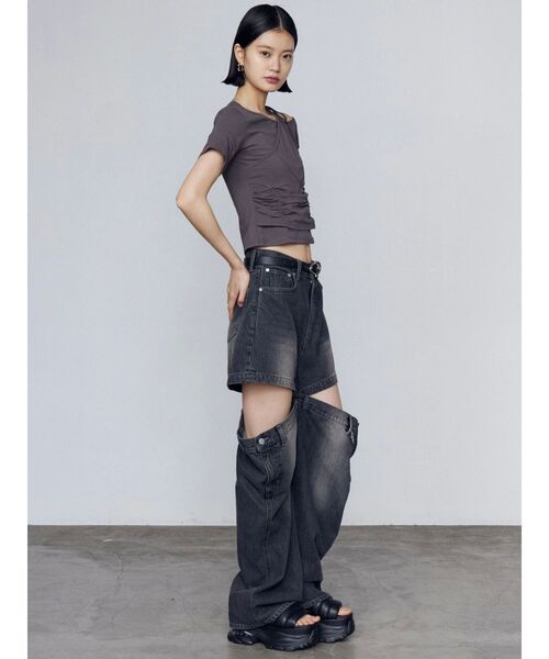 EMODA（エモダ）の「エアバルキーソールパッファーサンダル（サンダル・レディース・ブラック・LARGE/MEDIUM/SMALL）」の15枚目の写真