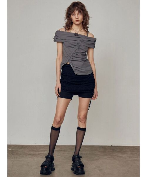 EMODA（エモダ）の「エアバルキーソールパッファーサンダル（サンダル・レディース・ブラック・LARGE/MEDIUM/SMALL）」の19枚目の写真