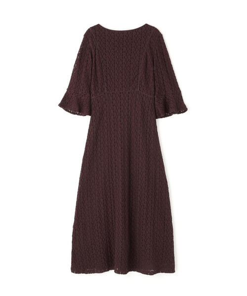 NATURAL BEAUTY BASIC（ナチュラルビューティーベーシック）の「◇レースフレアワンピース（ワンピース・レディース・オフホワイト/ダークブラウン・MEDIUM/P/S）」の9枚目の写真