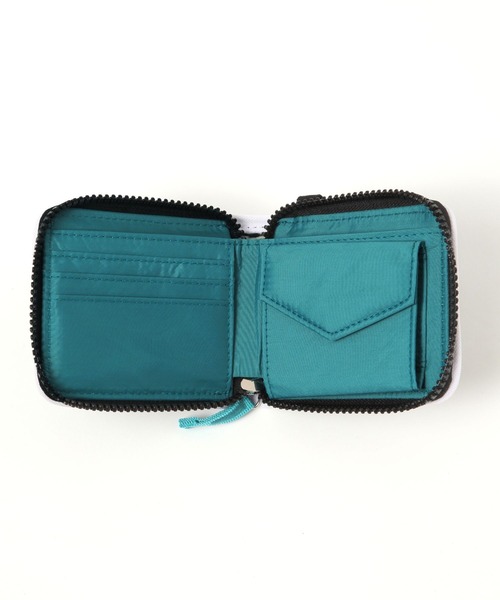 niko and...（ニコアンド）の「オリジナルストラップ付きZIP財布（財布・レディース・グリーン/その他1/ブラック・0）」の7枚目の写真