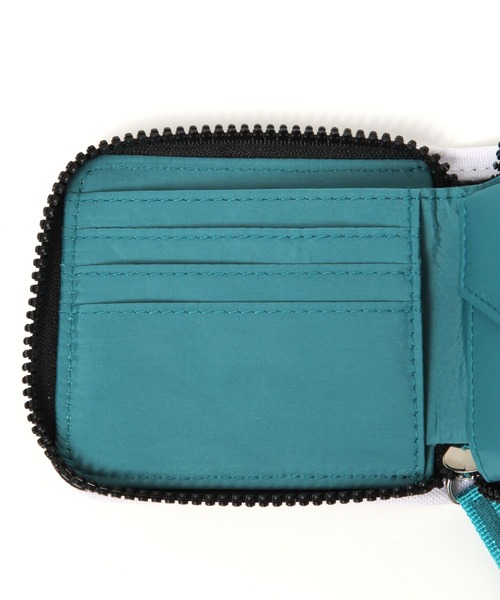 niko and...（ニコアンド）の「オリジナルストラップ付きZIP財布（財布・レディース・グリーン/その他1/ブラック・0）」の8枚目の写真