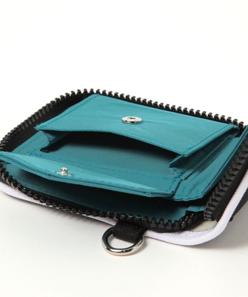 niko and...（ニコアンド）の「オリジナルストラップ付きZIP財布（財布・レディース・グリーン/その他1/ブラック・0）」の10枚目の写真