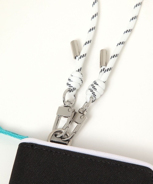 niko and...（ニコアンド）の「オリジナルストラップ付きZIP財布（財布・レディース・グリーン/その他1/ブラック・0）」の12枚目の写真