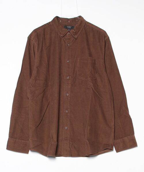 BANANA REPUBLIC FACTORY STORE(バナナリパブリック ファクトリーストア)の「★BANANA REPUBLIC FACTORY STORE スリムフィット ファインウェール コーデュロイシャツ(シャツ/ブラウス・メンズ・ブラウン/ネイビー/ダークグリーン/アイボリー/レッド/グレー・S/M/L/XL)」の20枚目の写真