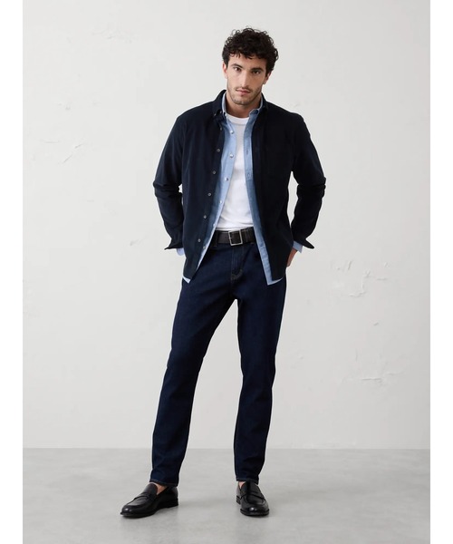 BANANA REPUBLIC FACTORY STORE(バナナリパブリック ファクトリーストア)の「★BANANA REPUBLIC FACTORY STORE スリムフィット ファインウェール コーデュロイシャツ(シャツ/ブラウス・メンズ・ブラウン/ネイビー/ダークグリーン/アイボリー/レッド/グレー・S/M/L/XL)」の15枚目の写真