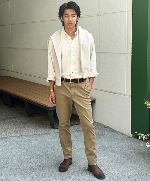 BANANA REPUBLIC FACTORY STORE(バナナリパブリック ファクトリーストア)の「★BANANA REPUBLIC FACTORY STORE スリムフィット ファインウェール コーデュロイシャツ(シャツ/ブラウス・メンズ・ブラウン/ネイビー/ダークグリーン/アイボリー/レッド/グレー・S/M/L/XL)」の16枚目の写真