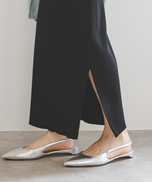 Noble（ノーブル）の「《WEB限定追加》トタンテレコタイトスカート18（スカート・レディース・ブラック/ブラウン/グレー・36/38/40）」の11枚目の写真