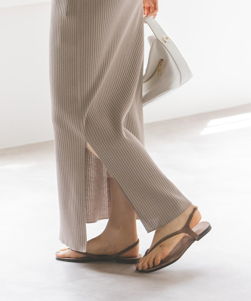 Noble（ノーブル）の「《WEB限定追加》トタンテレコタイトスカート18（スカート・レディース・ブラック/ブラウン/グレー・36/38/40）」の20枚目の写真