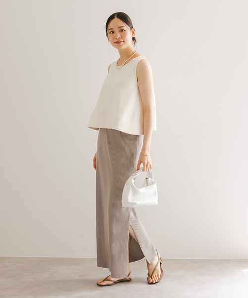 【NOBLEノーブル】トタンテレコタイトスカート WEB限定追加》トタンテレコタイトスカート18（スカート）｜NOBLE