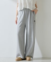 Whim Gazette | ロゴ裏毛ワイドパンツ(スウェットパンツ)