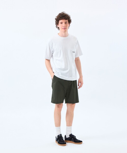 MACKINTOSH PHILOSOPHY(マッキントッシュ フィロソフィー)の「シルケットスムース クルーネック半袖ポケT(Tシャツ/カットソー・メンズ・ホワイト/ダークネイビー・38/40)」の12枚目の写真